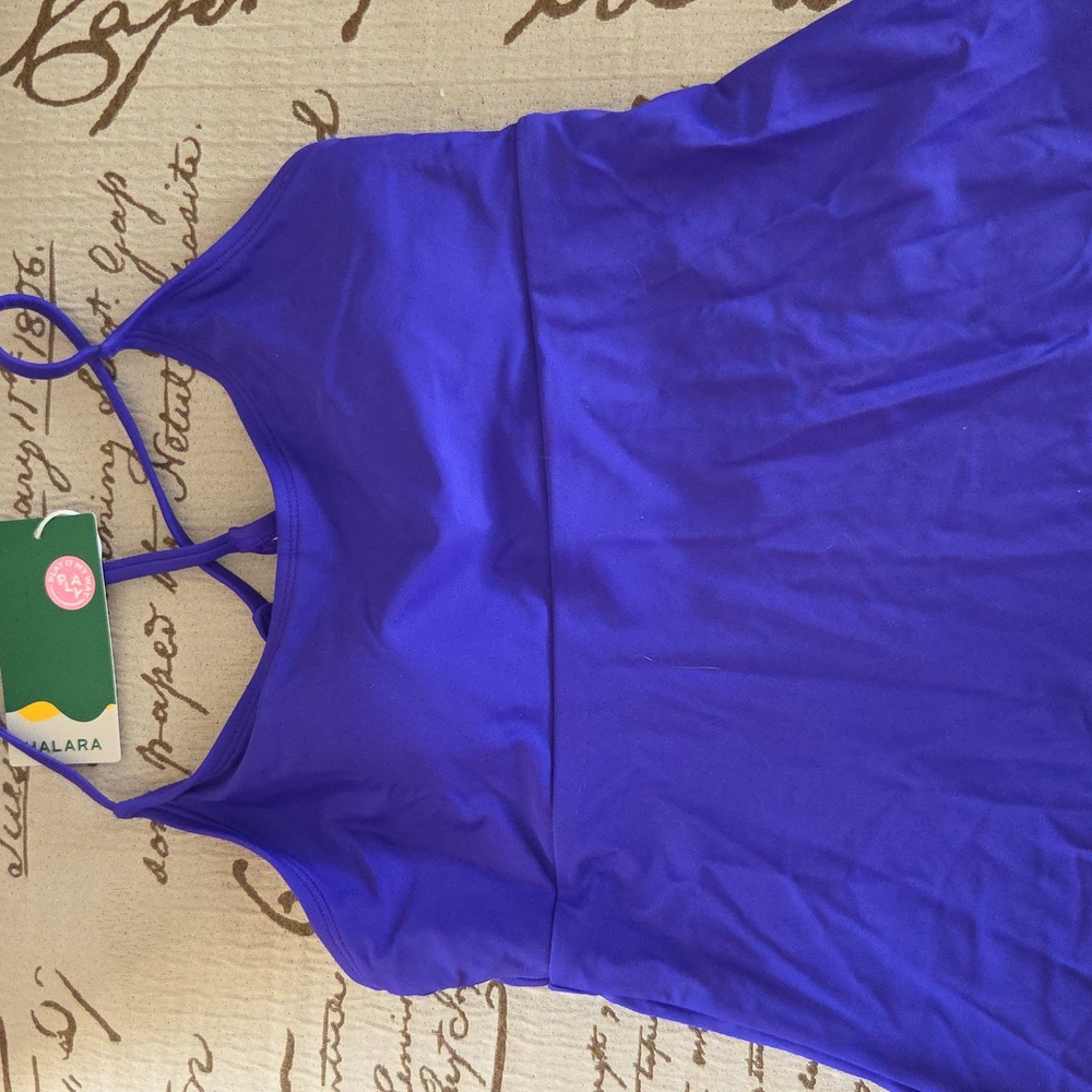 Halara Two Piece Purple Bathing Suit Size S NWT - Picture 2 of 8